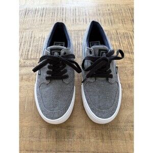 Element Boys Gray Denim Shoes Size 4M‎